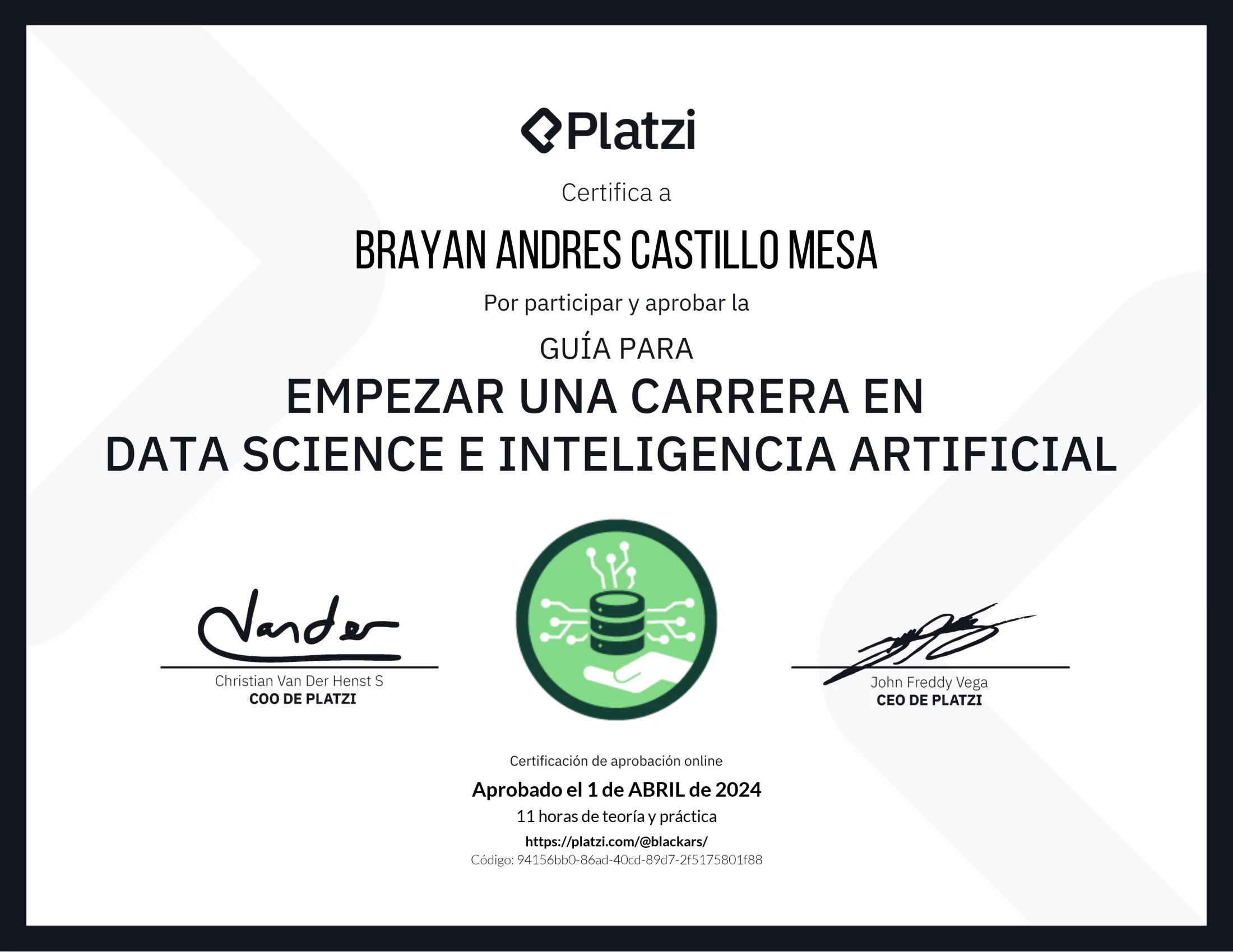 Platzi Data IA